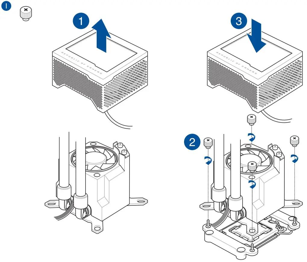 ASUS OG RYUJIN III Series CPU Liquid Cooler - fig 9