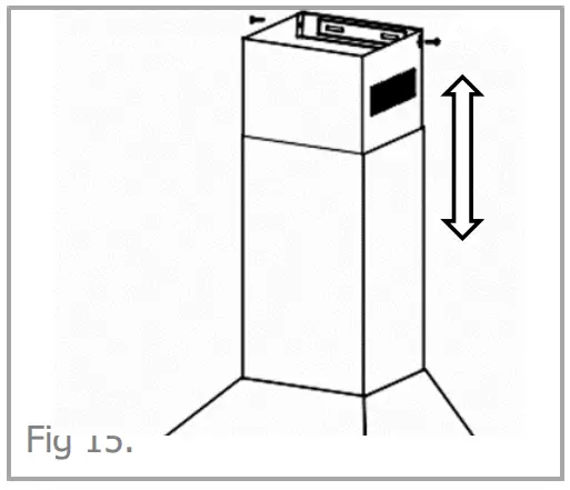 CDA ECH Standard Chimney Extractors - Installation steps 6