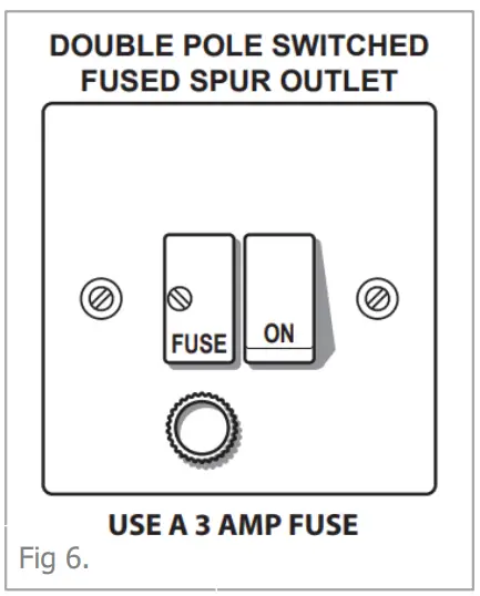 CDA ECH Standard Chimney Extractors - SWITCHED