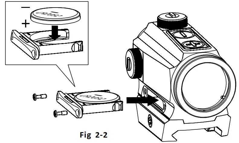HOLOSUN HS403B Compact Micro Red Dot - Model 3