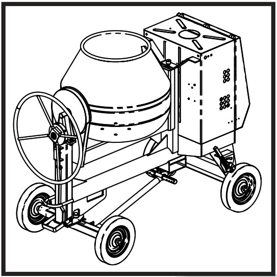ALTRAD Premier XT Cement Mixer - cover