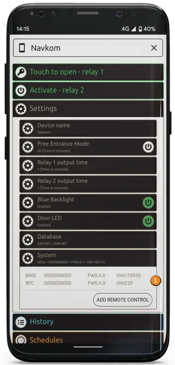 Navkom R7 Remote Control - Ffig 25
