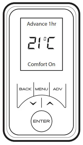 Creda CAR 033 Aluminium Radiator - Boost mode