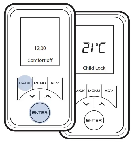 Creda CAR 033 Aluminium Radiator - Child Lock