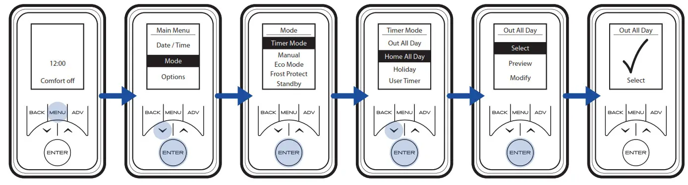 Creda CAR 033 Aluminium Radiator - timer