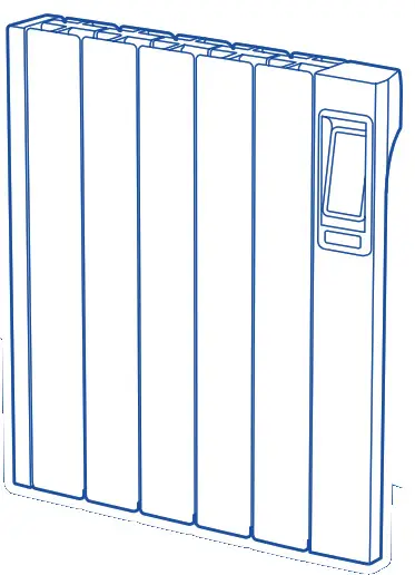 Creda CAR 033 Aluminium Radiator