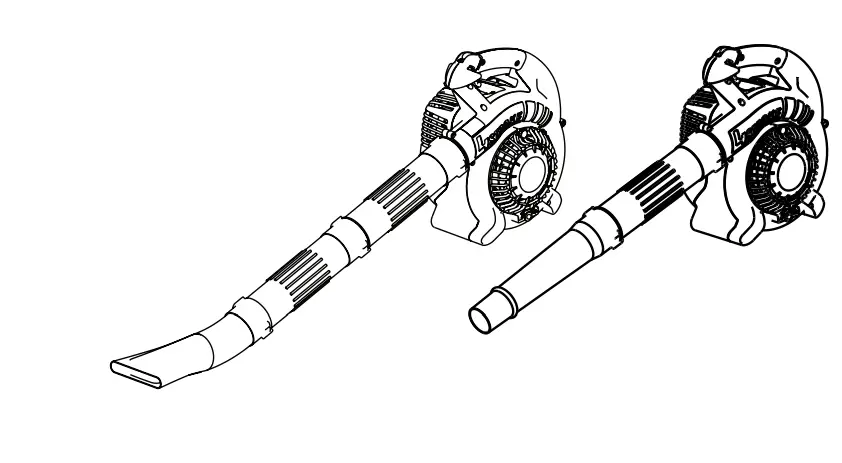 makita BHX2501 Petrol Blower