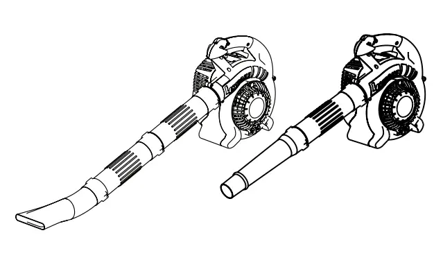 makita BHX2501 Petrol Blower