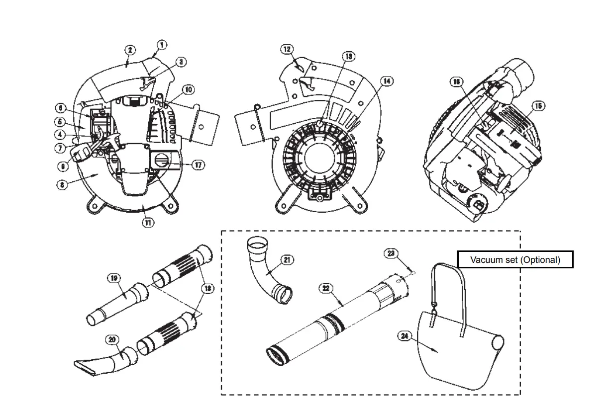 designation of parts