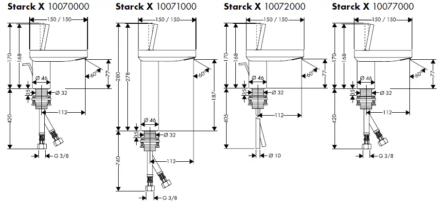 hansgrohe-Starck-X-10205000-Single-Lever-Bidet-Mixer-fig- (7)