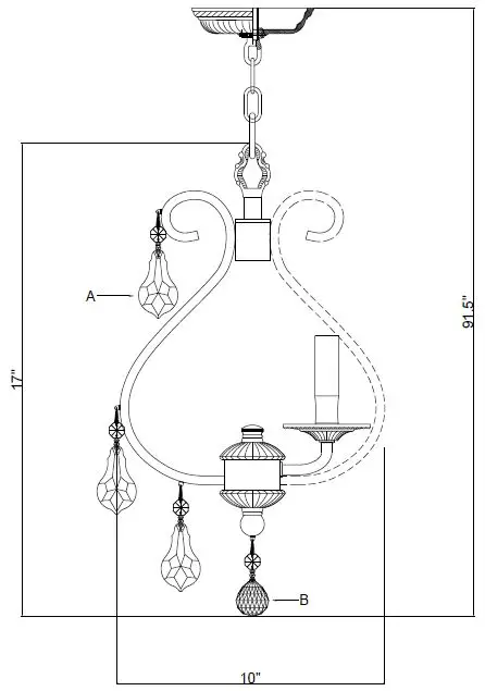 CRYSTORAMA-5013EBCLMWP-Ashton-Three-Light-Mini-Chandelier-2