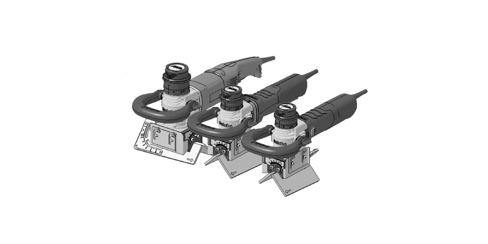 Metabo Kfm 15-10 F Bevelling Tool For Metal Instructions