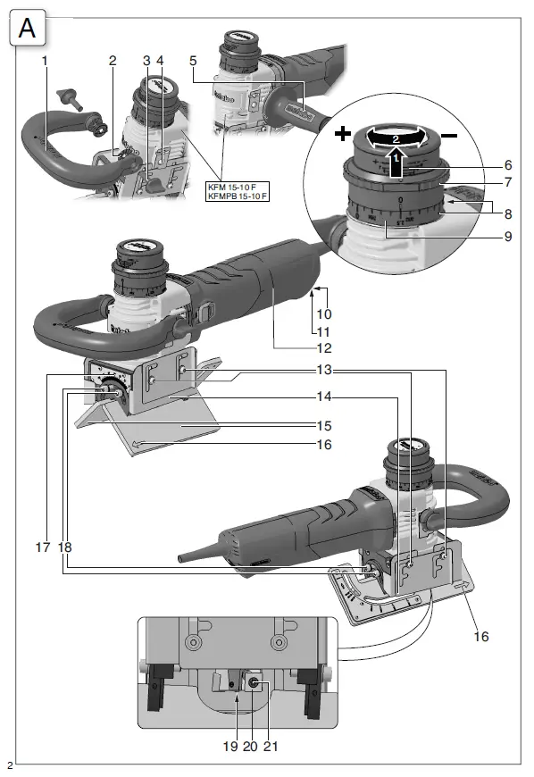 Metabo KFM 15-10 F Bevelling Tool for Metal-FIG-1