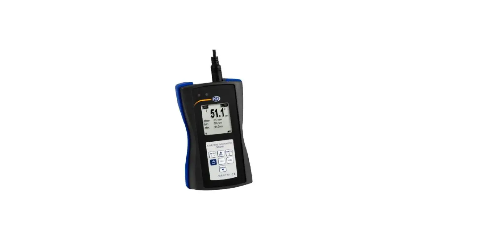 Pce-ct 80 Coating Thickness Gauge User Manual Pce-ct 80 Coating Thickness Gauge User Manual