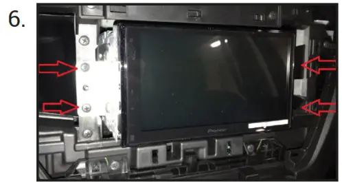 Aerpro FP8567 Double DIN Fitting Kit - INSTALLATION GUIDE 6