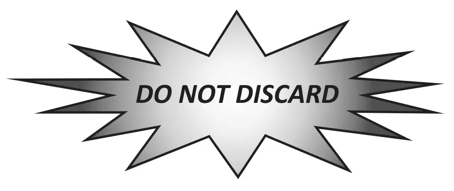 Do Not Discard