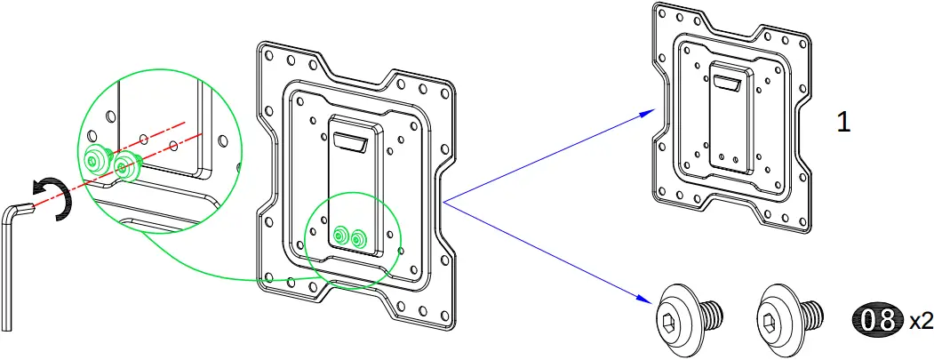 Mounting Dream MD2413-MX UL Listed TV Wall Mount - e1