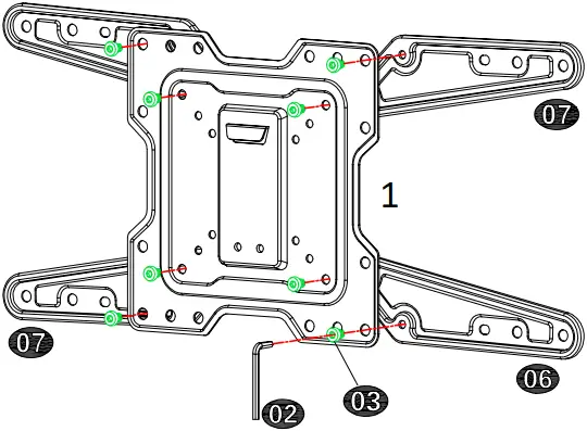 Mounting Dream MD2413-MX UL Listed TV Wall Mount - e8