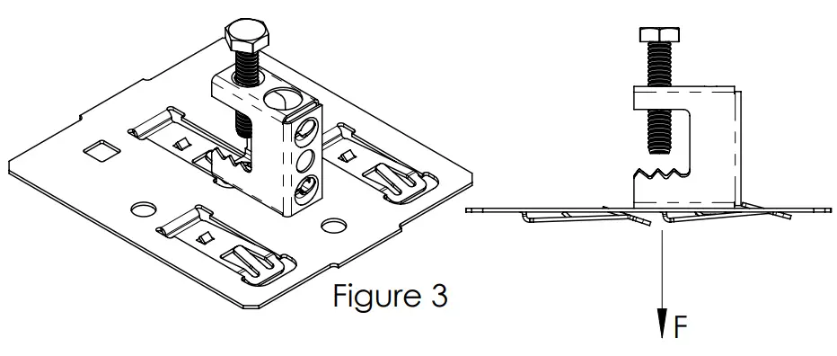 nVent CADDY B18SBT184Z Multiple Conduit Support Bracket - Horizontal Installation2