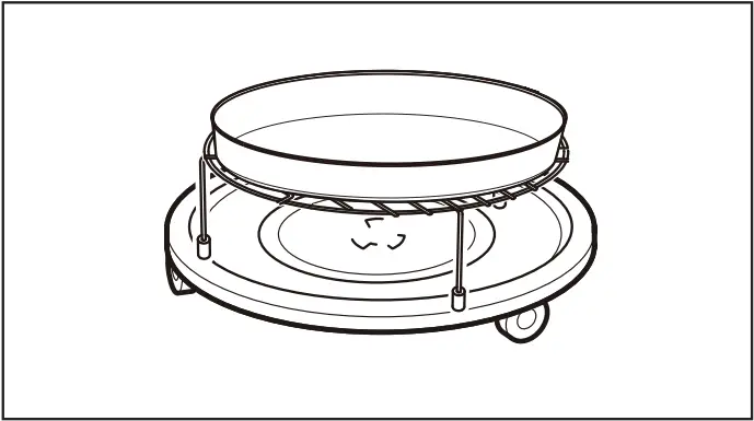 Westinghouse WMC4207GA - Inserting the air fry tray