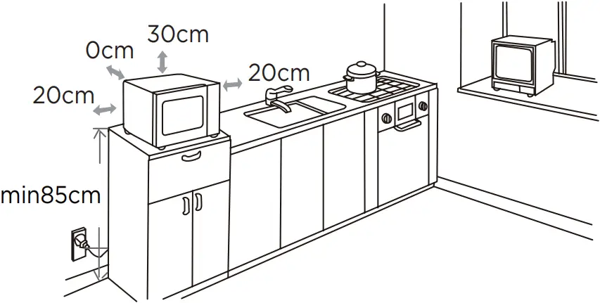 Westinghouse WMC4207GA - Installation