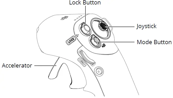 dji RC Motion 2 Controller for Avata 07