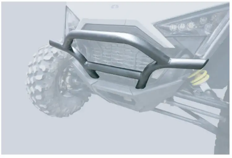 MOTORSPORTS DEF064 Front Bumper