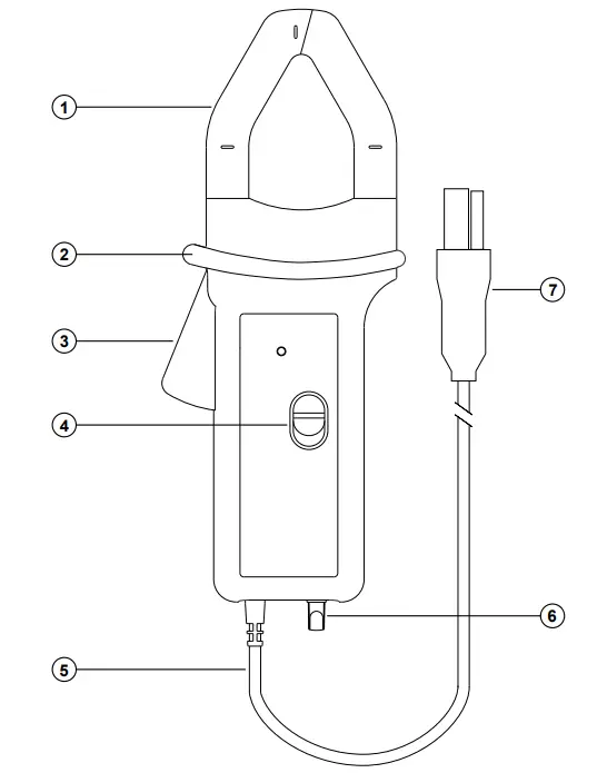 AEMC 193-24-BK Current Probes and Sensors - Control Features 6