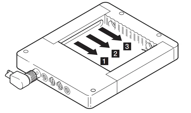Determining the zone of falling objects