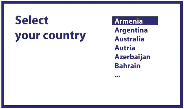 STRONG LEAP-S3 Smart Android TV Box - Location Settings