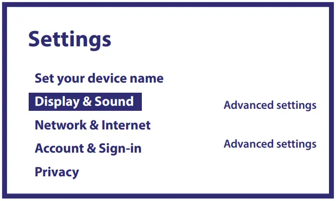 STRONG LEAP-S3 Smart Android TV Box - SETTINGS