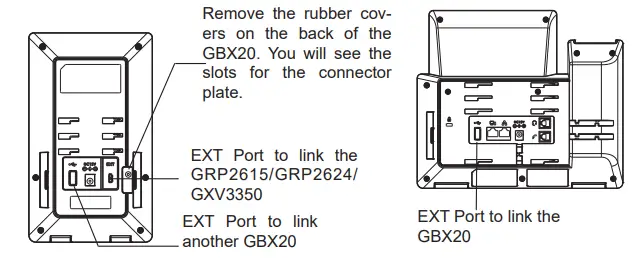GRANDSTREAM GBX20 Extension Module - MODULE