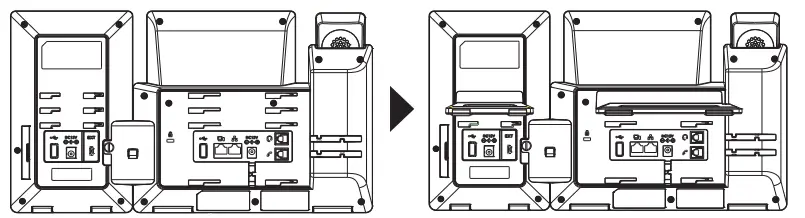 GRANDSTREAM GBX20 Extension Module - board