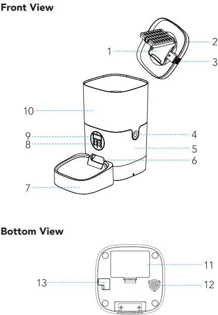 PETLIBRO PLAF002 Automatic Pet Feeder-FIG2