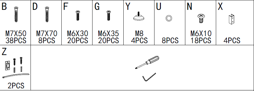 Earlimart-TJHD-QP-00146-White-Gold-Bookcase-with-4-Drawers-FIG-2