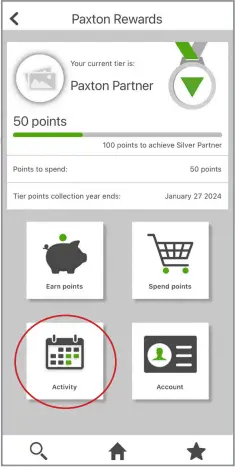 Paxton APN-1200-US Installer App, Reward Program A22