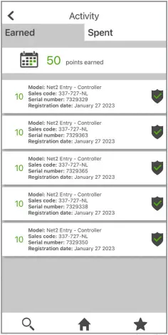 Paxton APN-1200-US Installer App, Reward Program A23