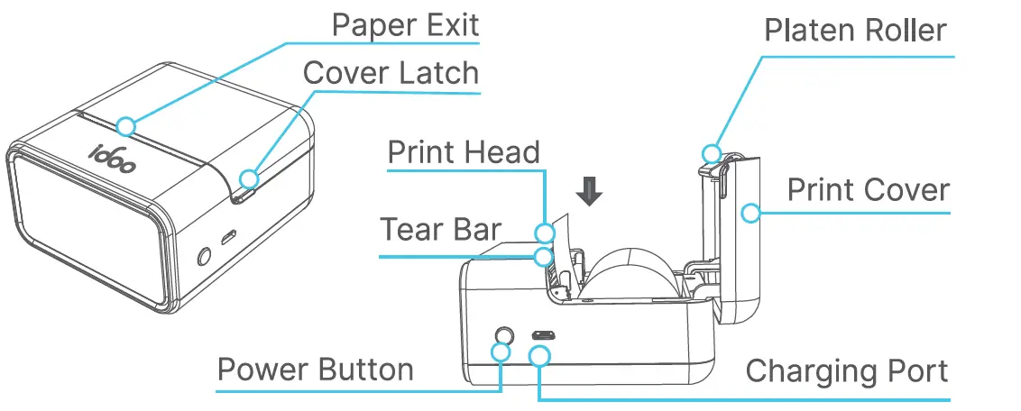idoo-D2-Label-Printer-1
