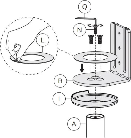 Neomounts DS20-425BL1 Laptop Desk Mount - a1