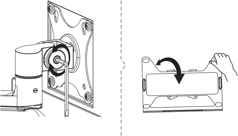 Neomounts DS20-425BL1 Laptop Desk Mount - d5