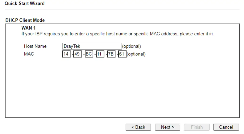 Software Configuration