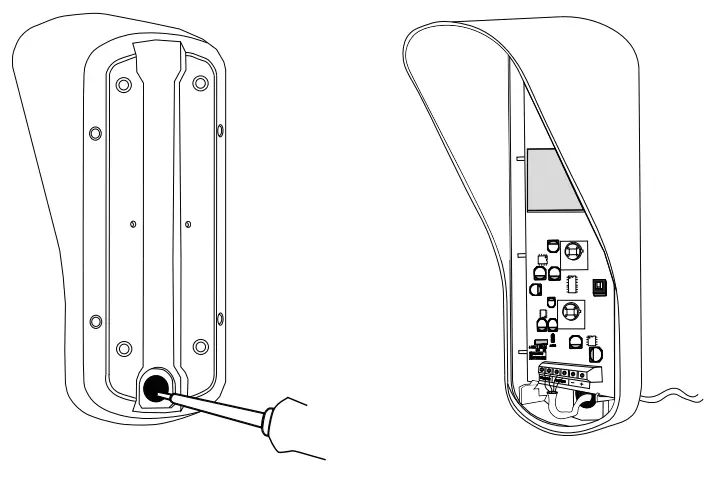 intelbras IV 7000 EX Passive Infrared Motion Sensor - drilling