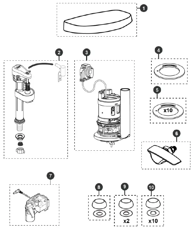 TOTO-MS604124CUF-R-G-UltraMax-II-WASHLET+C5-One-Piece-Toilet-fig-1