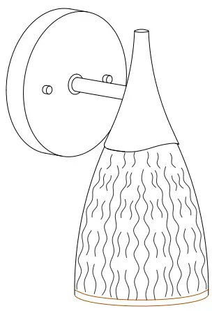 Ruthebic-A05143W1-8-7-in-W-1-Light-Polished-Gold-Modern-Contemporary-LED-Wall-Sconce-fig-1