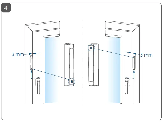 homematic HmIP-SWDO-2 IP Window and Door Contact Optical 3