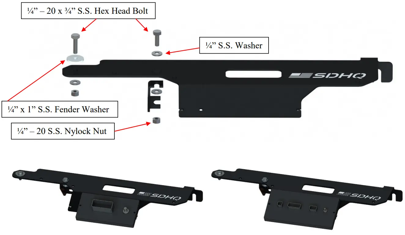 SDHQ 10 1141 AC Switch Pros Power Module Mount - Discription