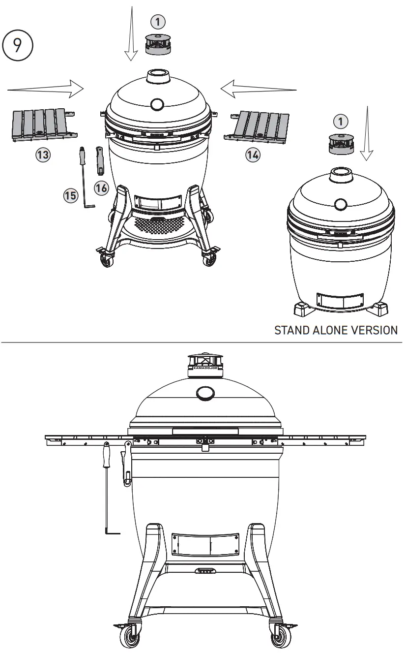 KAMADO JOE KJ15041021 Big Joe III - Description 5