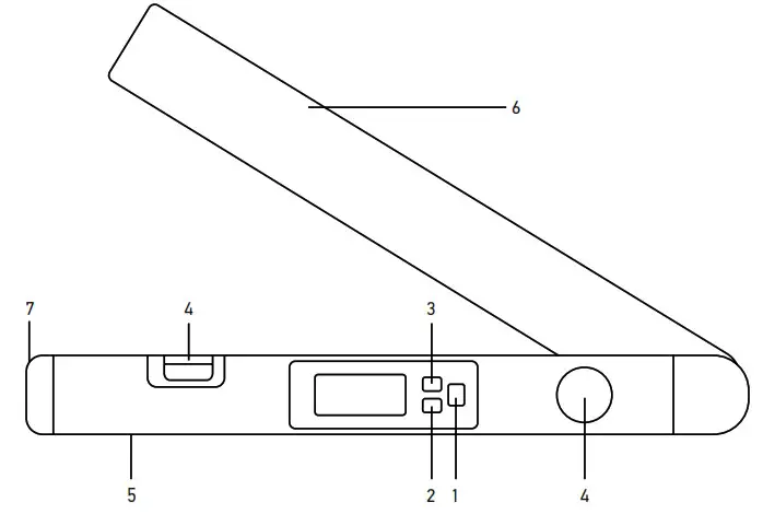 Ermenrich Verk DA40 Digital Angle Finder - Product Overview 1