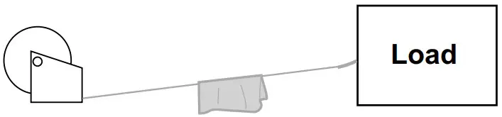 HARBOR FREIGHT 5798 1 Ton Capacity Hand Winch - Blanket or Rug