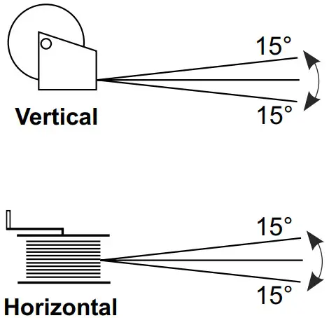 HARBOR FREIGHT 5798 1 Ton Capacity Hand Winch - Maximum Winching Angles